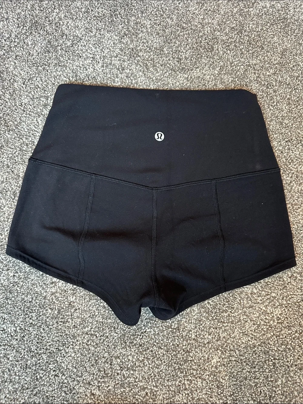 lululemon athletica Black High-Waist Bike Shorts